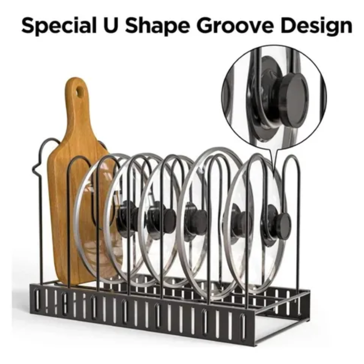 Organizador De Tapas, Ollas Y Sartenes